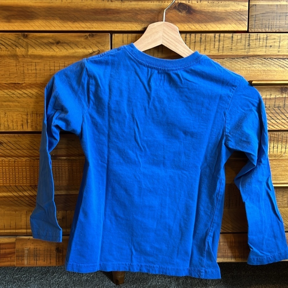 Nintendo Kids Blue Long Sleeve Shirt - Picture 4 of 5